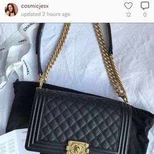 SCAMMER ALLERT-Chanel Boy Black